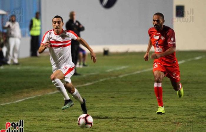 الزمالك ينجو من "كمين" الحدود بثنائية مثيرة.. الأبيض ينفرد بصدارة الدورى بفارق 4 نقاط وينتظر عودة الأهلى.. محمود علاء يتصدر الهدافين.. كهربا يسجل للمباراة الثانية.. ساسى والنقاز يغيبان أمام الإنتاج للإيقاف