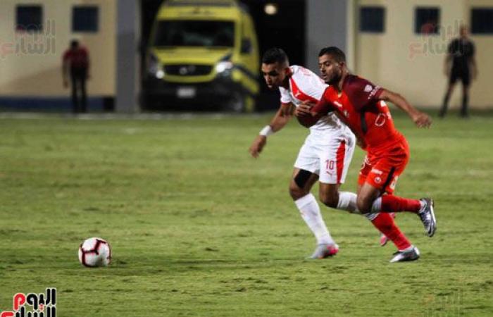 الزمالك ينجو من "كمين" الحدود بثنائية مثيرة.. الأبيض ينفرد بصدارة الدورى بفارق 4 نقاط وينتظر عودة الأهلى.. محمود علاء يتصدر الهدافين.. كهربا يسجل للمباراة الثانية.. ساسى والنقاز يغيبان أمام الإنتاج للإيقاف