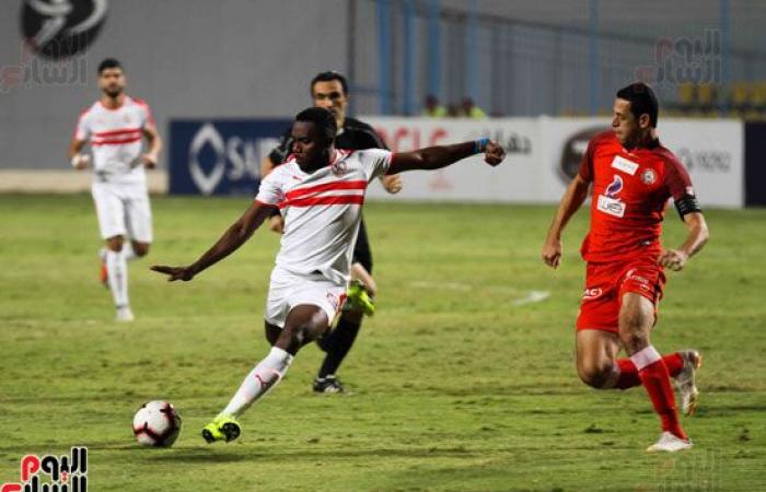 الزمالك ينجو من "كمين" الحدود بثنائية مثيرة.. الأبيض ينفرد بصدارة الدورى بفارق 4 نقاط وينتظر عودة الأهلى.. محمود علاء يتصدر الهدافين.. كهربا يسجل للمباراة الثانية.. ساسى والنقاز يغيبان أمام الإنتاج للإيقاف