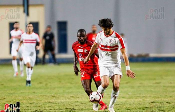 الزمالك ينجو من "كمين" الحدود بثنائية مثيرة.. الأبيض ينفرد بصدارة الدورى بفارق 4 نقاط وينتظر عودة الأهلى.. محمود علاء يتصدر الهدافين.. كهربا يسجل للمباراة الثانية.. ساسى والنقاز يغيبان أمام الإنتاج للإيقاف