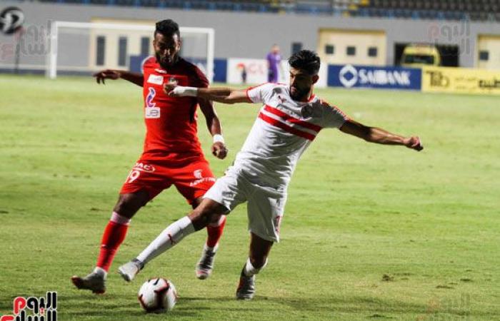 الزمالك ينجو من "كمين" الحدود بثنائية مثيرة.. الأبيض ينفرد بصدارة الدورى بفارق 4 نقاط وينتظر عودة الأهلى.. محمود علاء يتصدر الهدافين.. كهربا يسجل للمباراة الثانية.. ساسى والنقاز يغيبان أمام الإنتاج للإيقاف