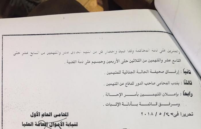 النص الكامل لإحالة 40 متهما فى أكبر قضية "للاتجار بالبشر" لمحكمة الجنايات.. المتهمون كونوا عصابة دولية لتسهيل الدعارة تحت مسمى الزواج العرفى.. وآباء الضحايا باعوا بناتهم للأجانب من أجل المال