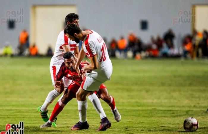 الزمالك ينجو من "كمين" الحدود بثنائية مثيرة.. الأبيض ينفرد بصدارة الدورى بفارق 4 نقاط وينتظر عودة الأهلى.. محمود علاء يتصدر الهدافين.. كهربا يسجل للمباراة الثانية.. ساسى والنقاز يغيبان أمام الإنتاج للإيقاف