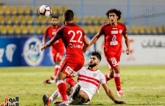 الزمالك ينجو من "كمين" الحدود بثنائية مثيرة.. الأبيض ينفرد بصدارة الدورى بفارق 4 نقاط وينتظر عودة الأهلى.. محمود علاء يتصدر الهدافين.. كهربا يسجل للمباراة الثانية.. ساسى والنقاز يغيبان أمام الإنتاج للإيقاف