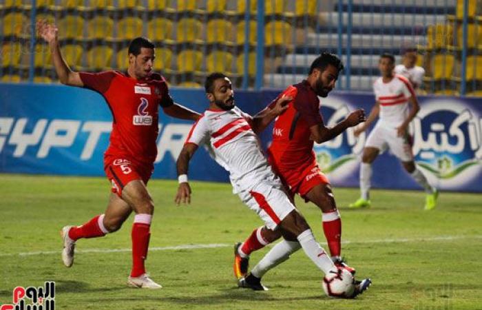 الزمالك ينجو من "كمين" الحدود بثنائية مثيرة.. الأبيض ينفرد بصدارة الدورى بفارق 4 نقاط وينتظر عودة الأهلى.. محمود علاء يتصدر الهدافين.. كهربا يسجل للمباراة الثانية.. ساسى والنقاز يغيبان أمام الإنتاج للإيقاف