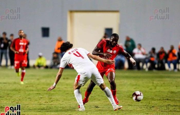 الزمالك ينجو من "كمين" الحدود بثنائية مثيرة.. الأبيض ينفرد بصدارة الدورى بفارق 4 نقاط وينتظر عودة الأهلى.. محمود علاء يتصدر الهدافين.. كهربا يسجل للمباراة الثانية.. ساسى والنقاز يغيبان أمام الإنتاج للإيقاف