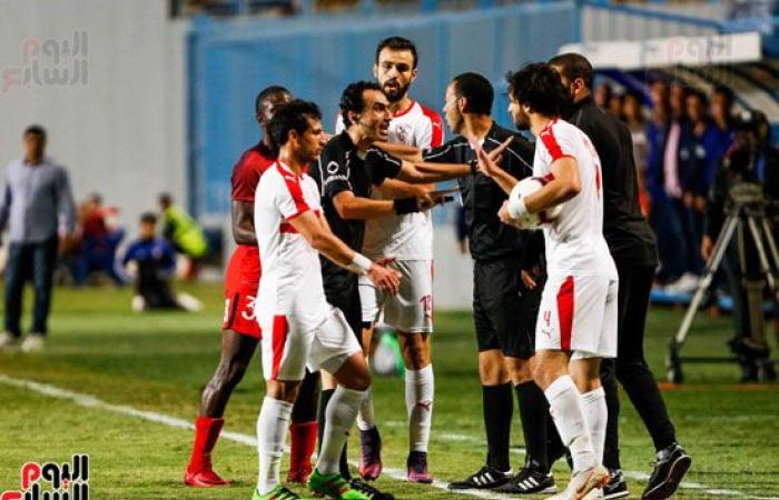 الزمالك ينجو من "كمين" الحدود بثنائية مثيرة.. الأبيض ينفرد بصدارة الدورى بفارق 4 نقاط وينتظر عودة الأهلى.. محمود علاء يتصدر الهدافين.. كهربا يسجل للمباراة الثانية.. ساسى والنقاز يغيبان أمام الإنتاج للإيقاف