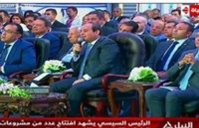 خلال افتتاح عدد من المشروعات القومية.. كيف أحرج السيسي محافظ القاهرة؟