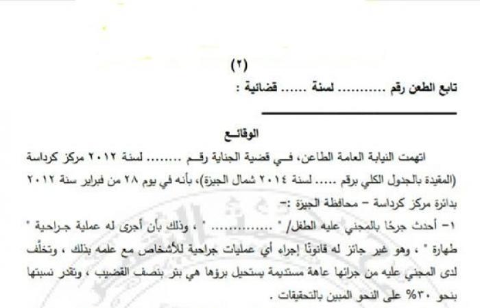 بعد محاولة استغلال كورونا لإجرائها.. كيف حمى القانون الفتيات من ظاهرة ختان الإناث؟.. المشرع جعل العقوبة أشد من "ضرب أفضي إلى موت".. وتصل للحبس 15 سنة حال إحداث عاهة.. والأزهر يعتبرها موروثات شعبية ليست من الدين