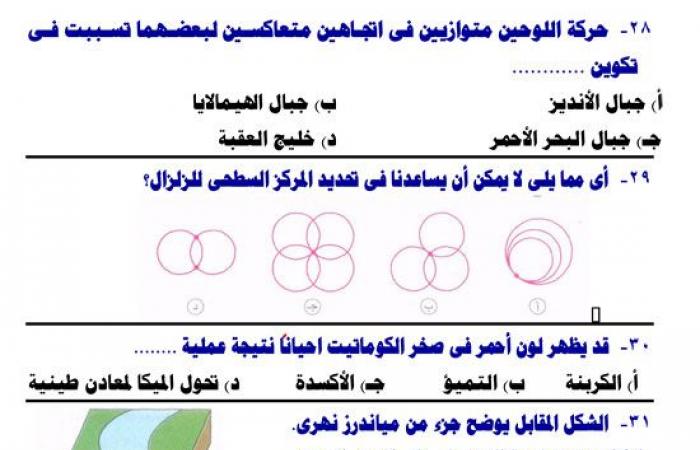 طريقة التعامل مع ورقة امتحان الجيولوجيا خطوة بخطوة.. أقوى مراجعة نهائية شاملة للثانوية العامة.. أهم أجزاء المنهج ووصفة ورقة الأسئلة ونصائح ذهبية للإجابة النموذجية فى فيديو واحد