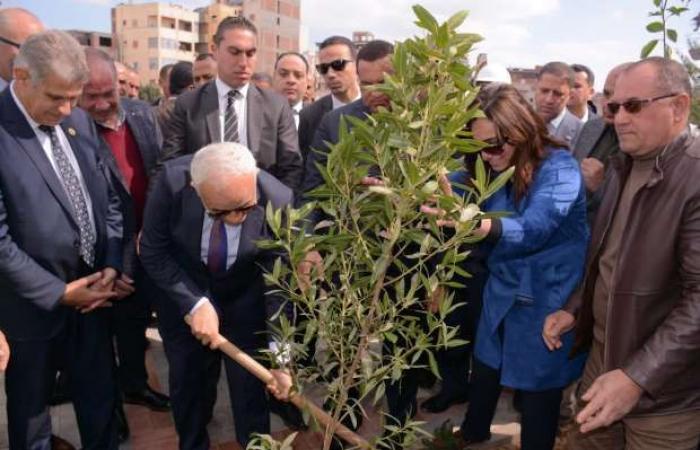 علشان نواجه التلوث ونتنفس.. تفاصيل المبادرة الرئاسية "100 مليون شجرة" بالبحيرة.. زراعة أكثر من 300 ألف شجرة مثمرة بالطرق والشوارع والميادين والمدارس.. ومسار العائلة المقدسة يتزين بأشجار الزيتون والماهوجنى.. صور