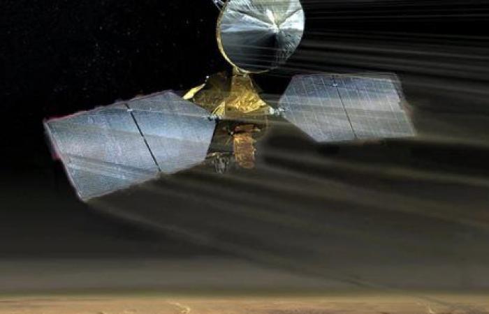 مركبة فضائية تابعة لناسا تلتقط صورة للأنهار القديمة المتعرجة على سطح المريخ