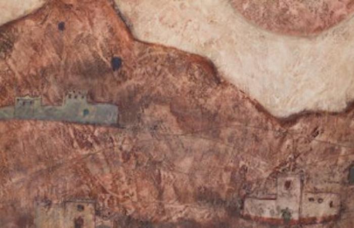 دار بونهامز تعرض لوحة القرية النوبية للفنان المصرى عبد الغفار شديد للبيع