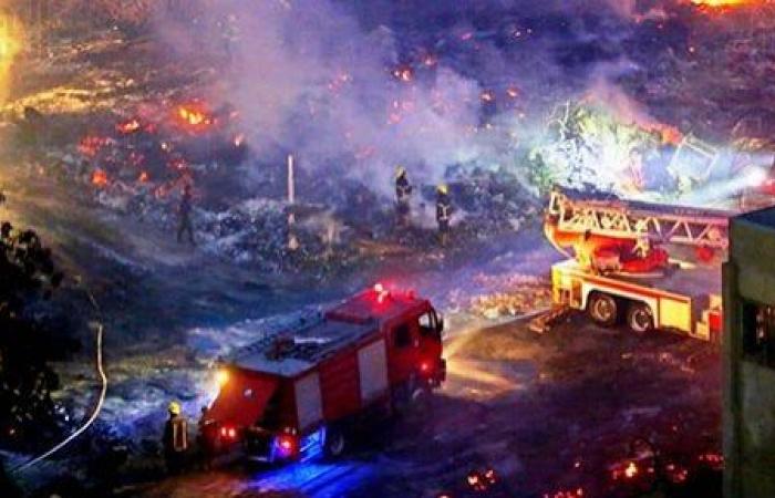 النيابة العامة تشكل 3 لجان لتحديد خسائر وأضرار حريق استوديو الأهرام