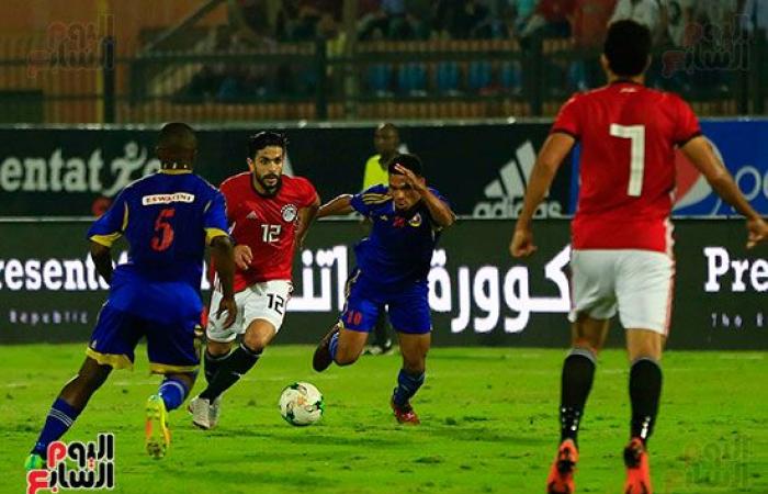 لماذا اكتفى الفراعنة برباعية الشوط الأول أمام سوازيلاند؟.. مدرب المنتخب يشرح الأسباب ويحمل المحترفين مسئولية الهبوط فى الشوط الثانى.. إصابة صلاح بشد عضلى.. وعمرو طارق يغيب فى مباراة الاياب