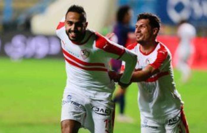 قطار الزمالك فى الدورى لا يتوقف وبتروجت آخر الضحايا .. الأبيض يحقق الفوز الثامن على التوالى .. كهربا يواصل هواية التسجيل ويتصدر الهدافين .. جروس يطمئن على البدلاء .. وجمعة يؤكد صحة نظرة الخواجة للجبهة اليسرى