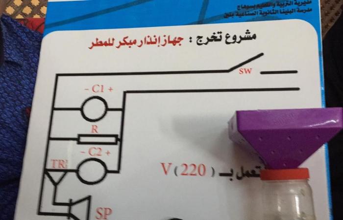 صور.. التعليم الفنى قاطرة التنمية فى مصر.. طلاب المدارس الفنية بسوهاج يصممون ابتكارات بتكلفة لا تتعدى 50 جنيهًا.. طالب يخترع جهازا لقياس مستوى قوة بطارية السيارة والمحمول.. وآخر يبتكر جهاز إنذار مبكر للأمطار