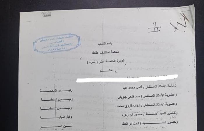 للآباء المتضررين.. حكم قضائى بأحقية الأب فى استضافة الصغار مرتين فى الشهر.. الحيثيات: طلب الأب استضافة أبنائه تقوية لروابط الأسرة والمحبة بين الطرفين.. والمحكمة تستند إلى الاتفاقية الدولية لحقوق الطفل.. مستند