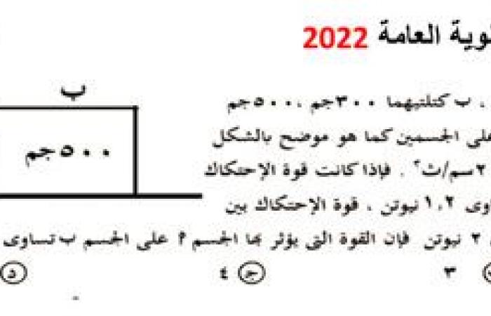 لطلاب الثانوية العامة الشعبة العلمية.. أقوى ملخص لمادة الرياضيات فرع الديناميكا.. حقق النجاح بسهولة واحصد أعلى الدرجات.. مراجعة دقيقة للمنهج وأهم الأسئلة المتوقعة.. فيديو