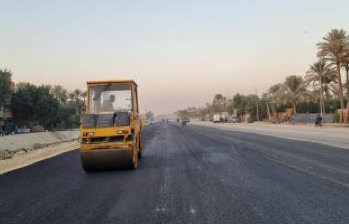 بتكلفة 130 مليون جنيه.. تطوير شامل لطريق المنصورية من كفر غطاطى حتى الطريق الأبيض بالجيزة.. تنفيذ أعمال رصف بطول 7كم وتوسعة بعرض (30م – 35م) لخدمة المتحف المصرى الكبير ومناطق ناهيا وكرداسة وأبو رواش.. صور