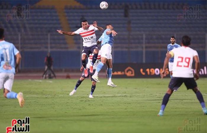 الزمالك يتعادل مع بيراميدز في انطلاقة مثيرة للفريقين في "دورى نايل".. الأفضلية ترجح كفة السماوي في الشوط الأول.. والأبيض ينتفض في الثاني.. تبديلات أوسوريو تصنع الفارق وطرد علاء.. والسعيد رابع الهدافين تاريخيا