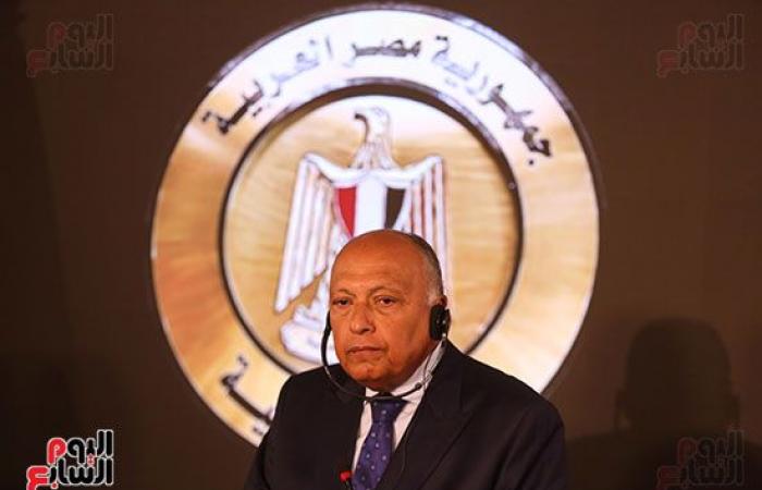 تأكيد مصري – ألماني على رفض تهجير الفلسطينيين.. وزير الخارجية: استمرار الاحتلال الإسرائيلي سبب رئيسي في حالة عدم الاستقرار.. شكرى ينتقد عجز المجتمع الدولي عن وقف العدوان على غزة .."بيربوك": مصر تلعب دورا محوريا