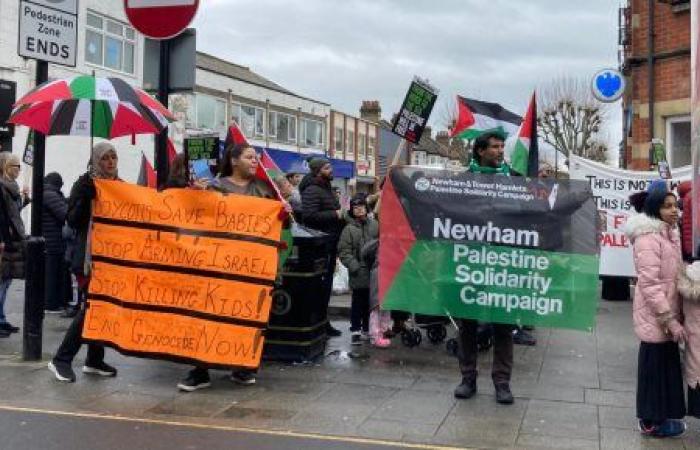 الآلاف يتظاهرون فى بريطانيا للمطالبة بوقف إطلاق النار بقطاع غزة
