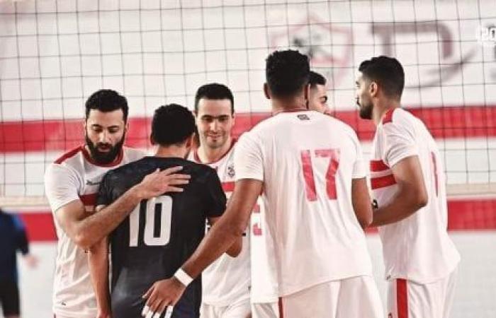 الزمالك يهزم طلائع الجيش فى دور الثمانية بدورى رجال الكرة الطائرة