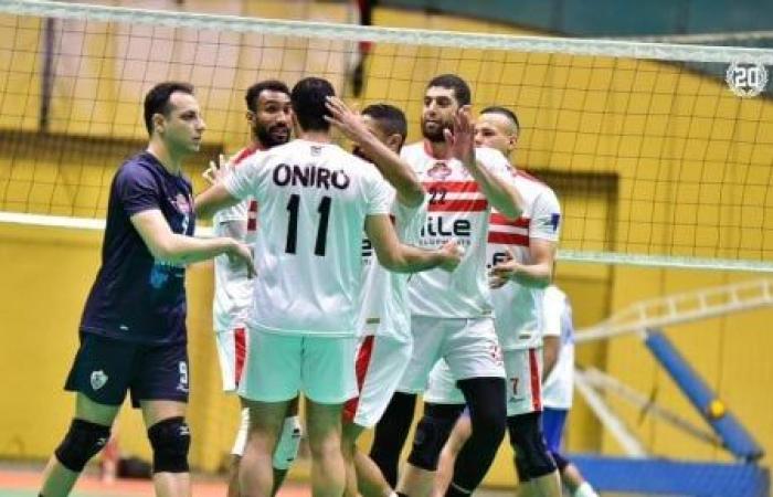 تأهل الزمالك والأهلي لنصف نهائى كأس مصر لرجال الطائرة