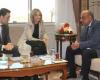 وزير قطاع الأعمال يستقبل سفيرة النرويج بالقاهرة لبحث الفرص الاستثمارية