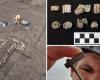 اكتشف علماء الآثار مجمع فلل رومانية وعملات معدنية في المملكة المتحدة