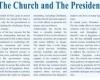 The Church and The Presidency in Egypt